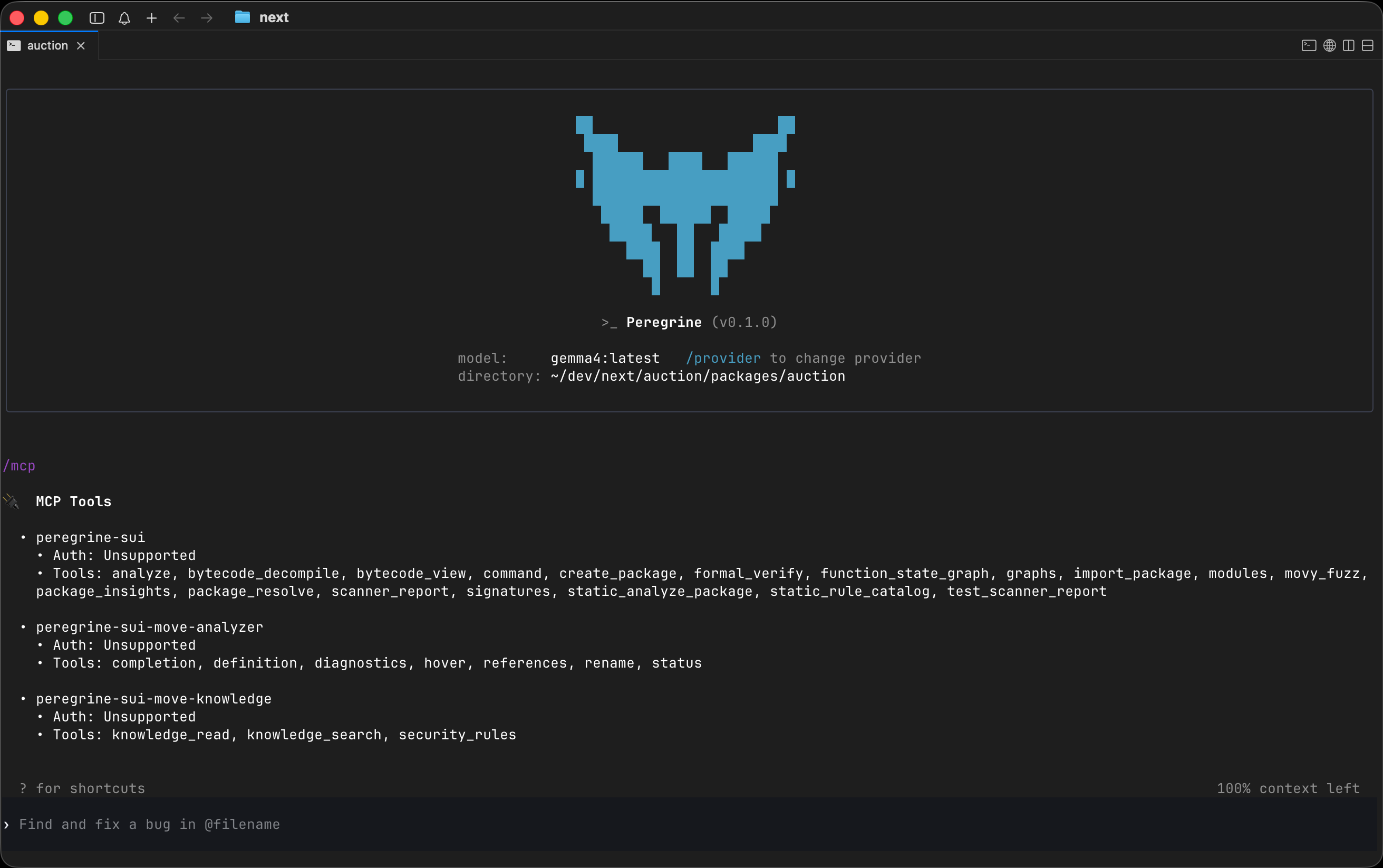 Peregrine CLI